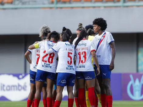 Bahia vence quarta seguida e assume terceira posição no Brasileirão Feminino