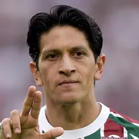 Germán Cano celebra retorno ao Fluminense