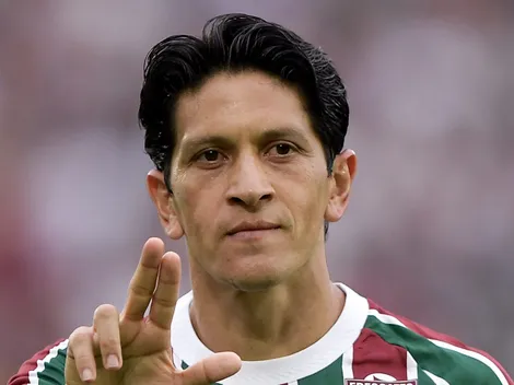 Germán Cano celebra retorno ao Fluminense