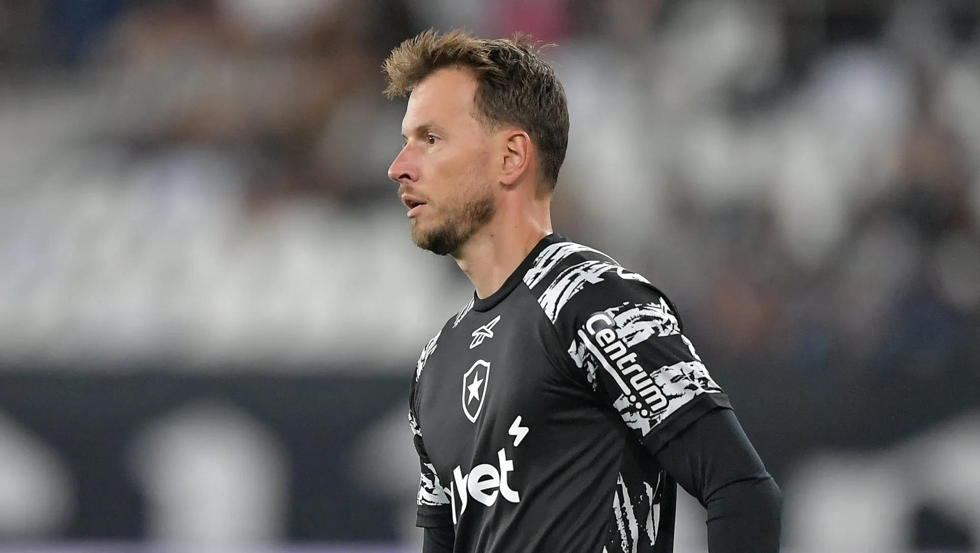 Neto em partida pelo Botafogo. Foto: Thiago Ribeiro/AGIF