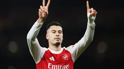 Gabriel Martinelli, do Arsenal e Seleção Brasileira. Foto: Richard Heathcote/Getty Images