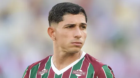 Savarino jogador do Fluminense durante partida contra o Athletico-PR no estadio Maracana pelo campeonato Brasileiro A 2026. Foto: Thiago Ribeiro/AGIF