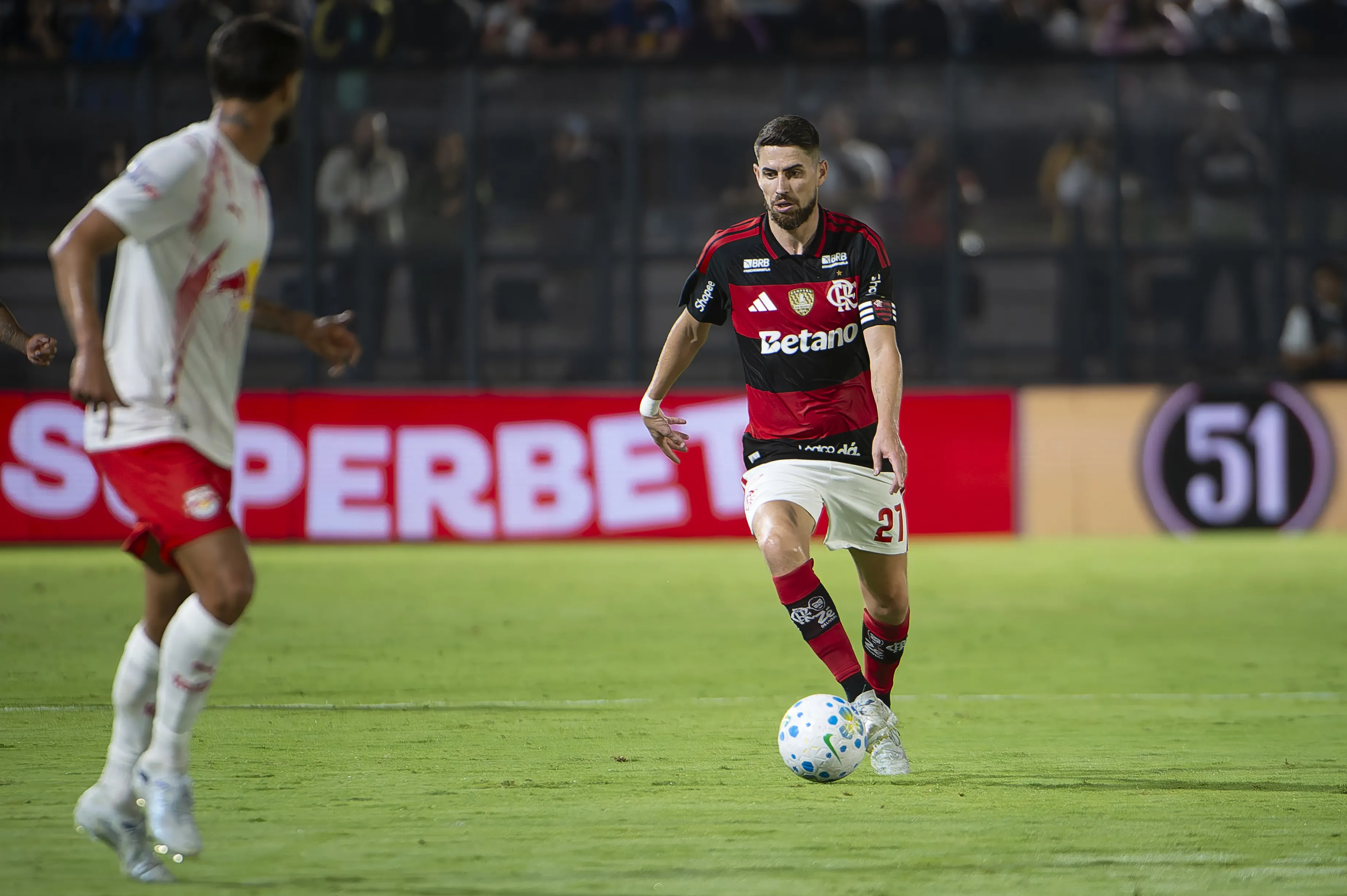 Jorginho fez cobranças no Flamengo – Foto: Anderson Romao/AGIF.