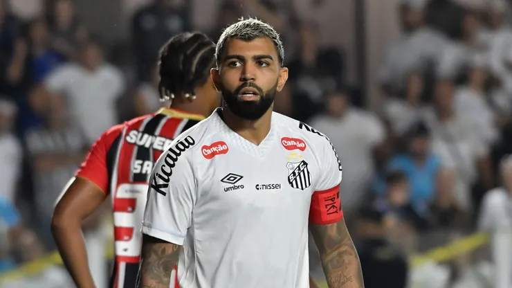 Gabigol pode jogar na partida Flamengo x Santos Foto: Jota Erre/AGIF