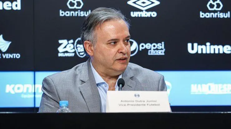 Antônio Dutra Junior se irritou no Grêmio - Foto: Lucas Uebel/GFBPA.