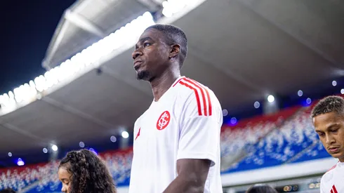 Felix Torres jogador do Internacional durante partida contra o Remo no estádio Mangueirão pelo campeonato Brasileiro A 2026. Foto: Fernando Torres/AGIF