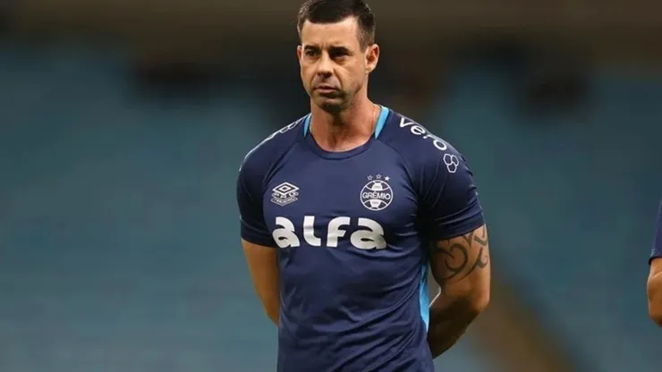 Mateus Famer, ex-preparador do Grêmio. Foto : Lucas Uebel / Grêmio FBPA / CP