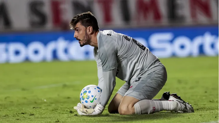 Rafael jogador do Sao Paulo durante partida contra o Cruzeiro no estadio Morumbi pelo campeonato Brasileiro A 2026. Foto: Marco Miatelo/AGIF
