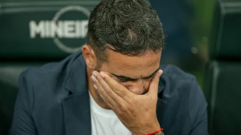 -Arthur Jorge tecnico do Cruzeiro durante partida contra o Vitoria no estadio Mineirao pelo campeonato Brasileiro A 2026. Foto: Fernando Moreno/AGIF
