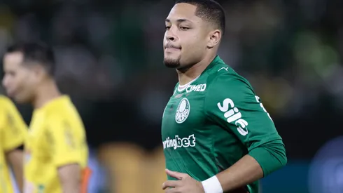 Vitor Roque, atacante do Palmeiras (1). Foto: Marcello Zambrana/AGIF