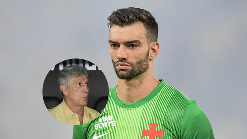 Léo Jardim goleiro do Vasco durante partida contra o Fluminense/Renato Gaúcho técnico do Vasco durante partida contra o Botafogo (Imagem: Thiago Ribeiro/AGIF)