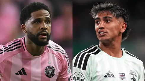 Dupla ex-Palmeiras protagoniza cena inusitada na MLS. Fotos: Tomas Diniz Santos e Scott Wachter/Getty Images