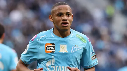 Zenit St. Petersburg V Krylia Sovetov - Russian Premier League Jhon Jhon of Zenit looks on during the Russian Premier League match between FC Zenit Saint Petersburg and PFC Krylia Sovetov Samara on April 4, 2026 at Gazprom Arena in Saint Petersburg, Russia. Saint Petersburg Russia PUBLICATIONxNOTxINxFRA Copyright: xMikexKireevx originalFilename:kireev-zenitstp260404_npqGR.jpg