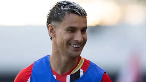 Ferreirinha durante confronto entre Bragantino e São Paulo no Brasileirão de 2026.