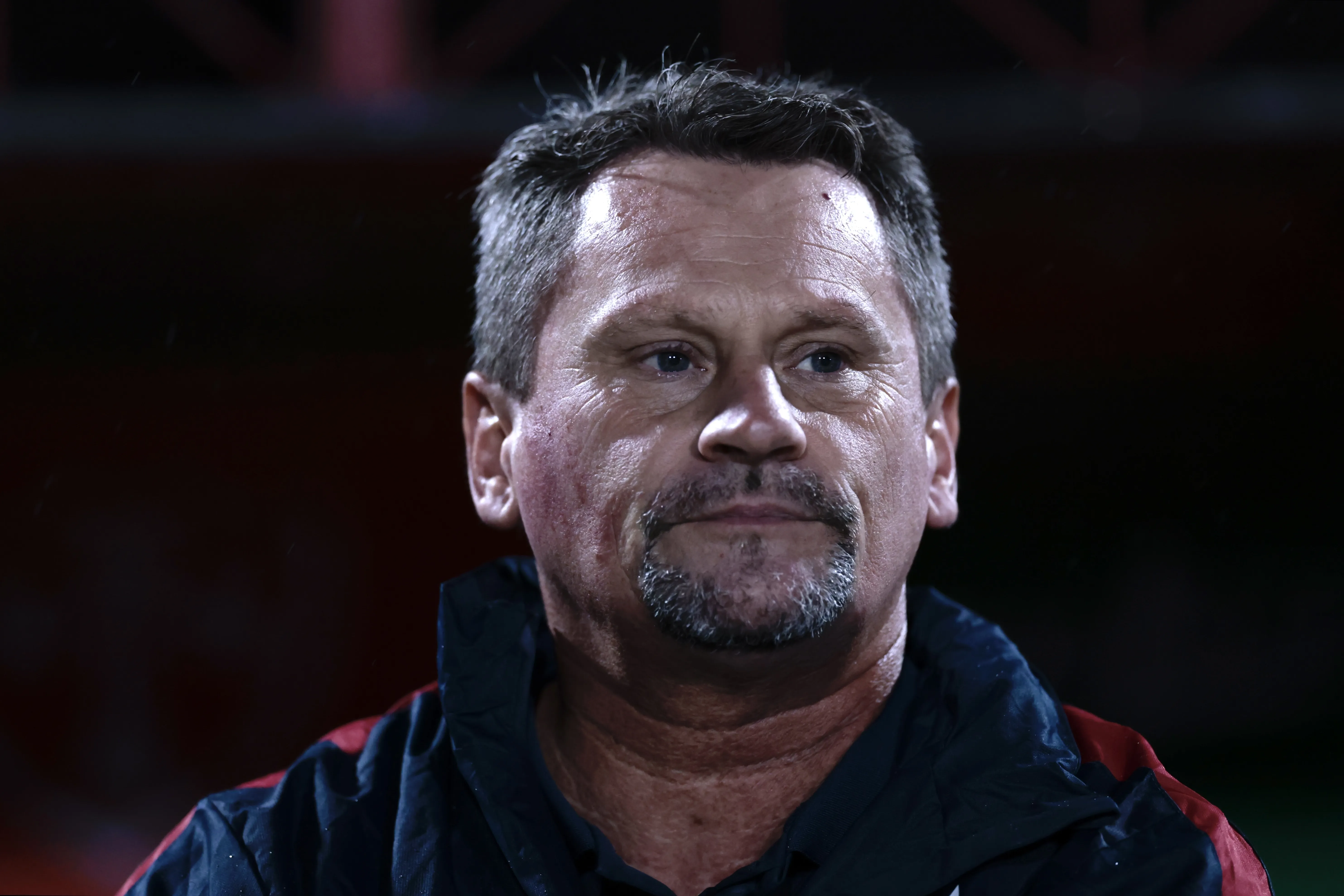 Fabio Matias tecnico do Portuguesa Paulista durante partida contra o Corinthians no estadio Caninde pelo campeonato Paulista 2026. Foto: Marcello Zambrana/AGIF