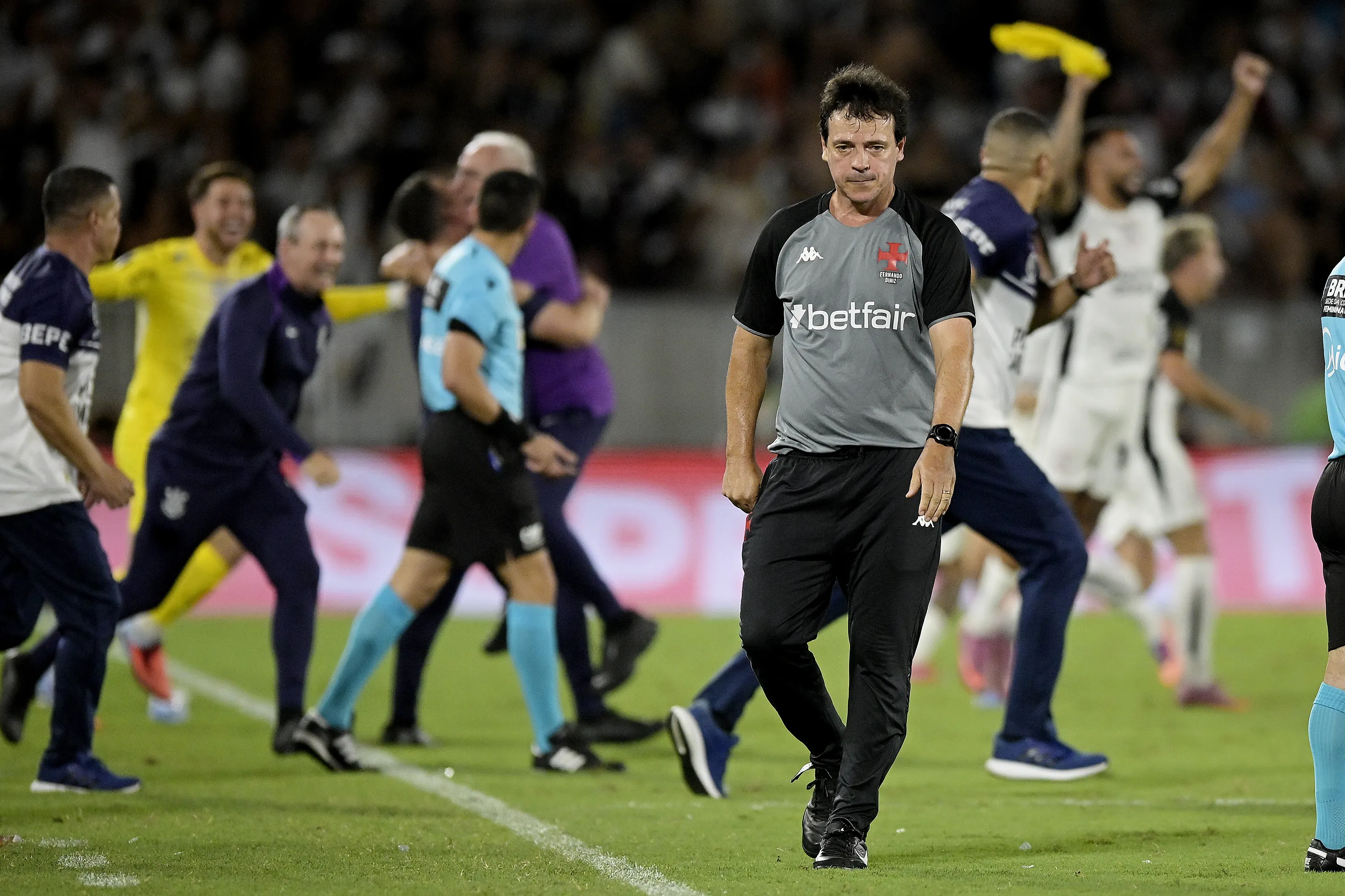 Fernando Diniz tecnico do Vasco apos partida contra o Corinthians no estadio Maracana pelo campeonato Copa Do Brasil 2025. Foto: Alexandre Loureiro/AGIF
