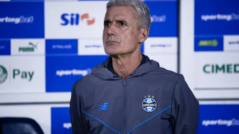 SP - BARUERI - 02/04/2026 - BRASILEIRO A 2026, PALMEIRAS X GREMIO - Luis Castro tecnico do Gremio durante partida contra o Palmeiras no estadio Arena Barueri pelo campeonato Brasileiro A 2026. Foto: Ettore Chiereguini/AGIF