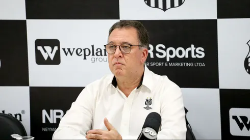 Marcelo Teixeira mandou a real no Santos.