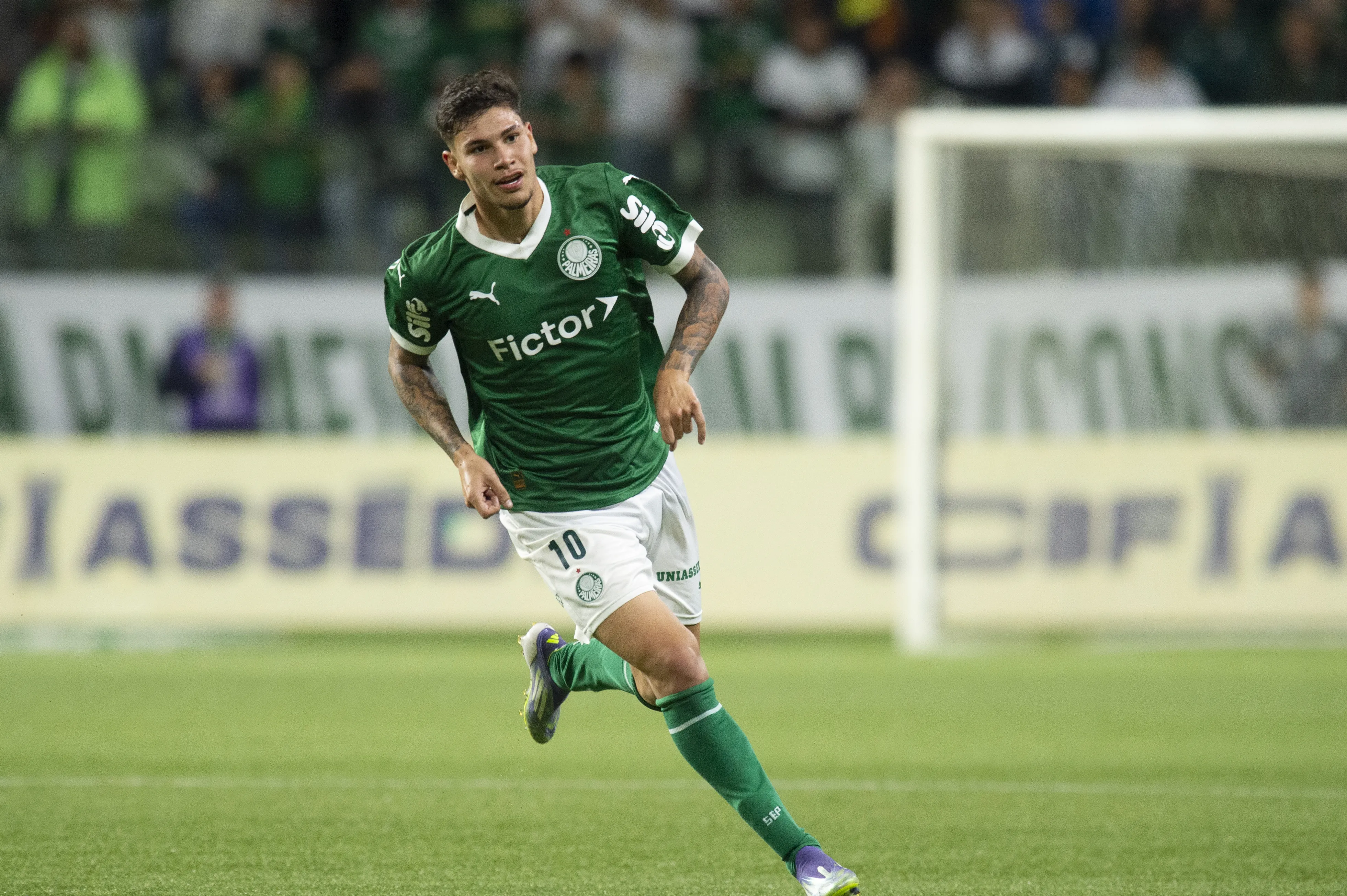 Erick Belé atuando no Palmeiras na Copinha em 2026 – Foto: Anderson Romao/AGIF