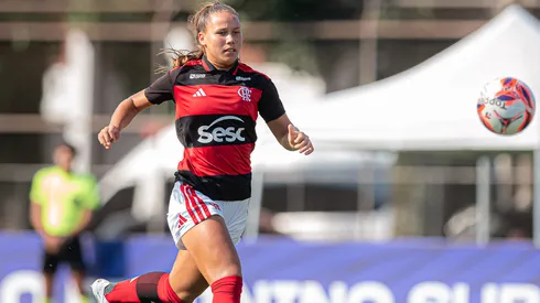 Brendha segue brilhando na base do Flamengo - Foto: Paula Reis/Flamengo