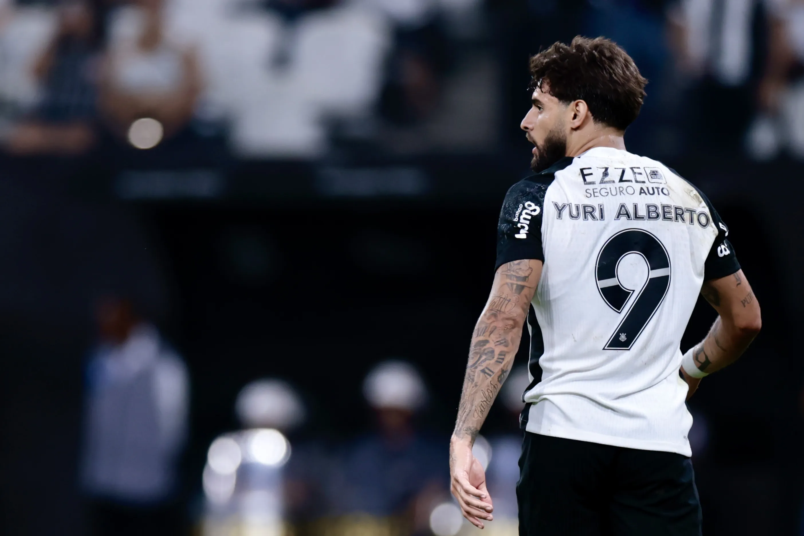Yuri Alberto jogador do Corinthians durante partida contra o Bragantino no estadio Arena Corinthians pelo campeonato Brasileiro A 2026. Foto: Marcello Zambrana/AGIF