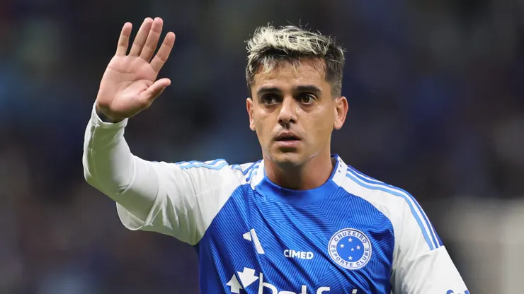 Fagner jogador do Cruzeiro durante partida contra o CRB no estadio Mineirao pelo campeonato Copa Do Brasil 2025. Foto: Gilson Lobo/AGIF