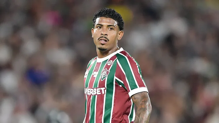 John Kennedy jogador do Fluminense durante partida contra o Vasco no estadio Maracana pelo campeonato Copa Do Brasil 2025. Foto: Thiago Ribeiro/AGIF