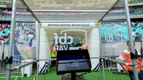 O VAR na Arena Fonte Nova, casa do Bahia