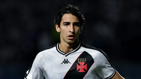 JP jogador do Vasco durante partida contra o Atletico-GO no estadio Sao Januario pelo campeonato Copa Do Brasil 2024. Foto: Thiago Ribeiro/AGIF