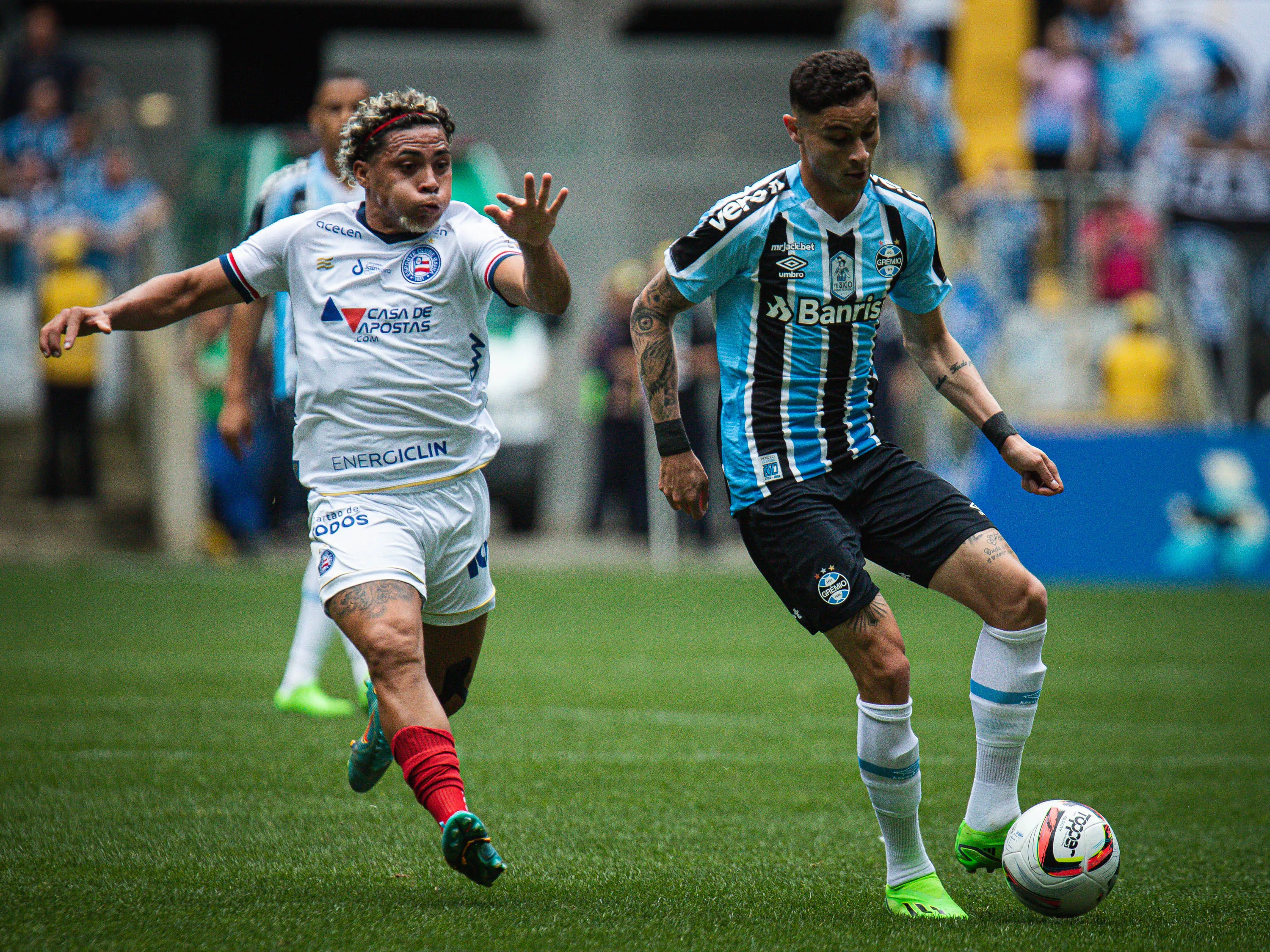 Diogo Barbosa, ex-Grêmio.. Foto: Maxi Franzoi/AGIF