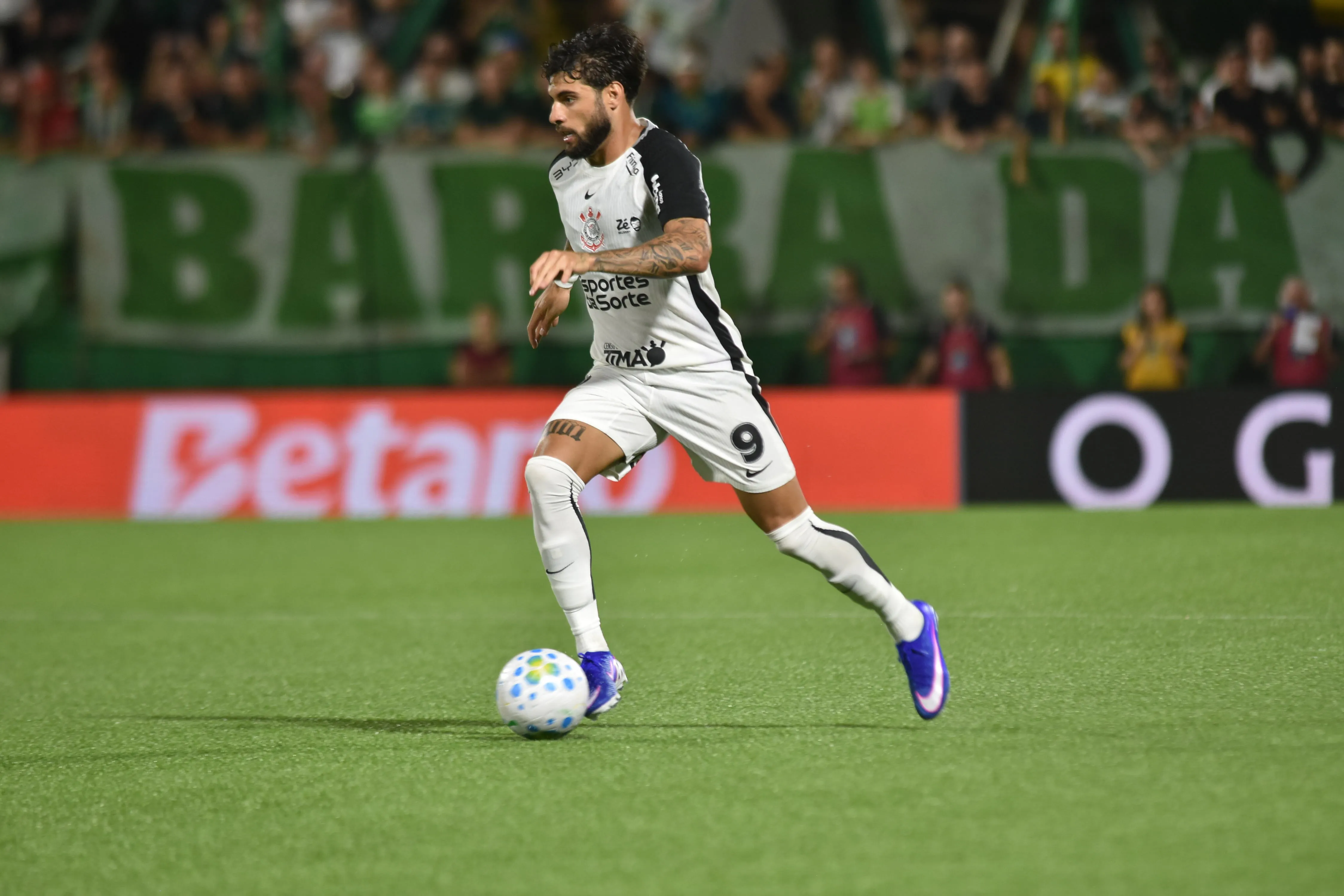 Yuri Alberto atuando no Corinthians – Foto: Renato Padilha/AGIF