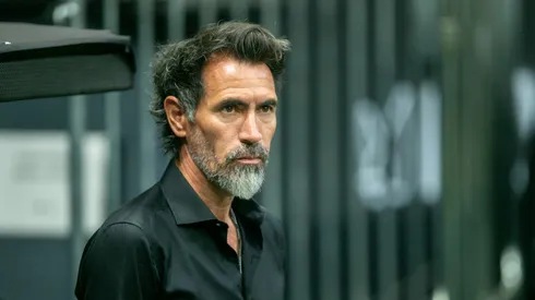 Eduardo Dominguez técnico do Atlético-MG durante partida contra o Athletico-PR no estádio Arena MRV pelo campeonato Brasileiro A 2026. Foto: Fernando Moreno/AGIF