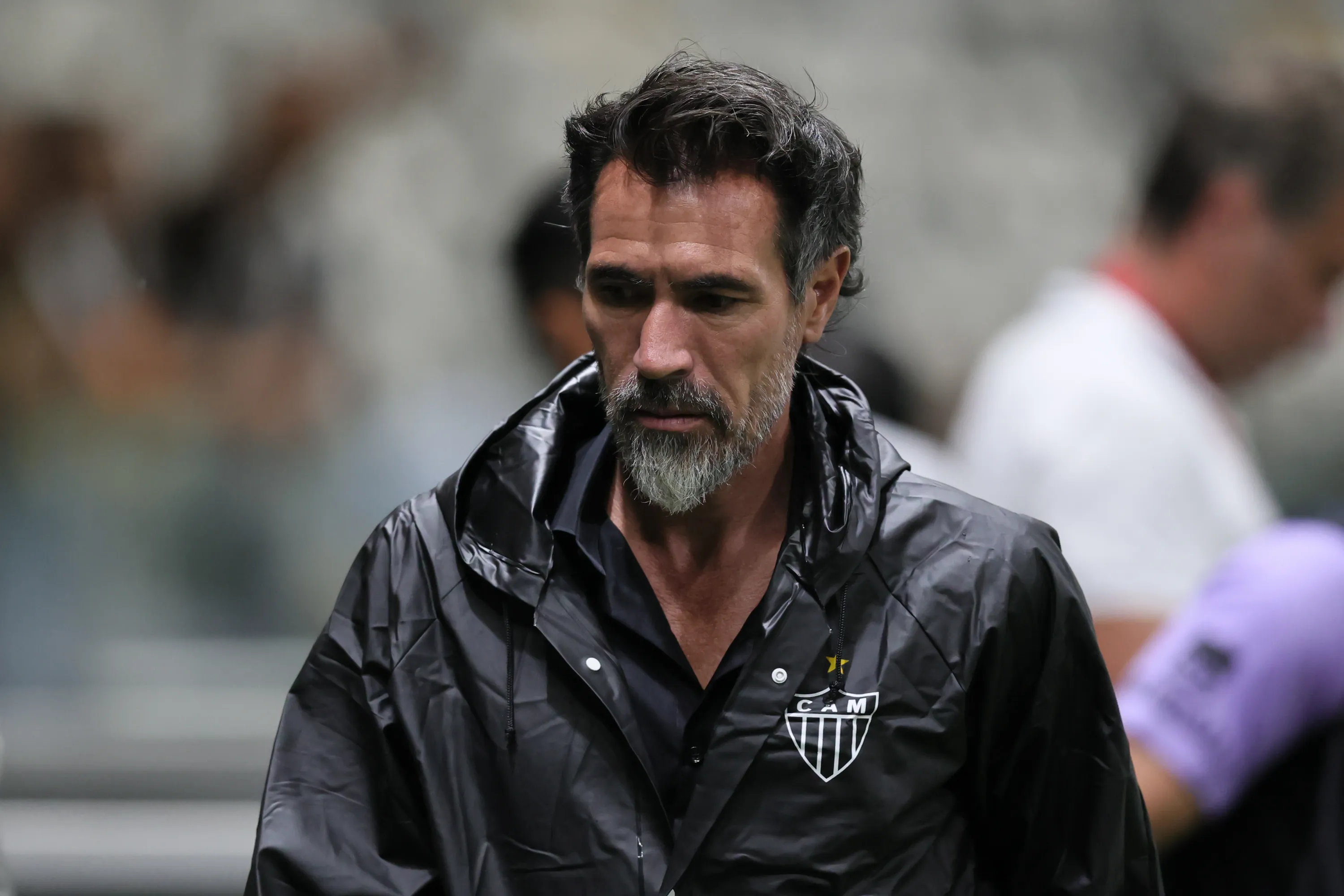 MG – BELO HORIZONTE – 11/03/2026 – BRASILEIRO A 2026, ATLETICO X INTERNACIONAL – Eduardo Dominguez tecnico do Atletico durante partida contra o Internacional no estadio Arena MRV pelo campeonato Brasileiro A 2026. Foto: Gilson Lobo/AGIF