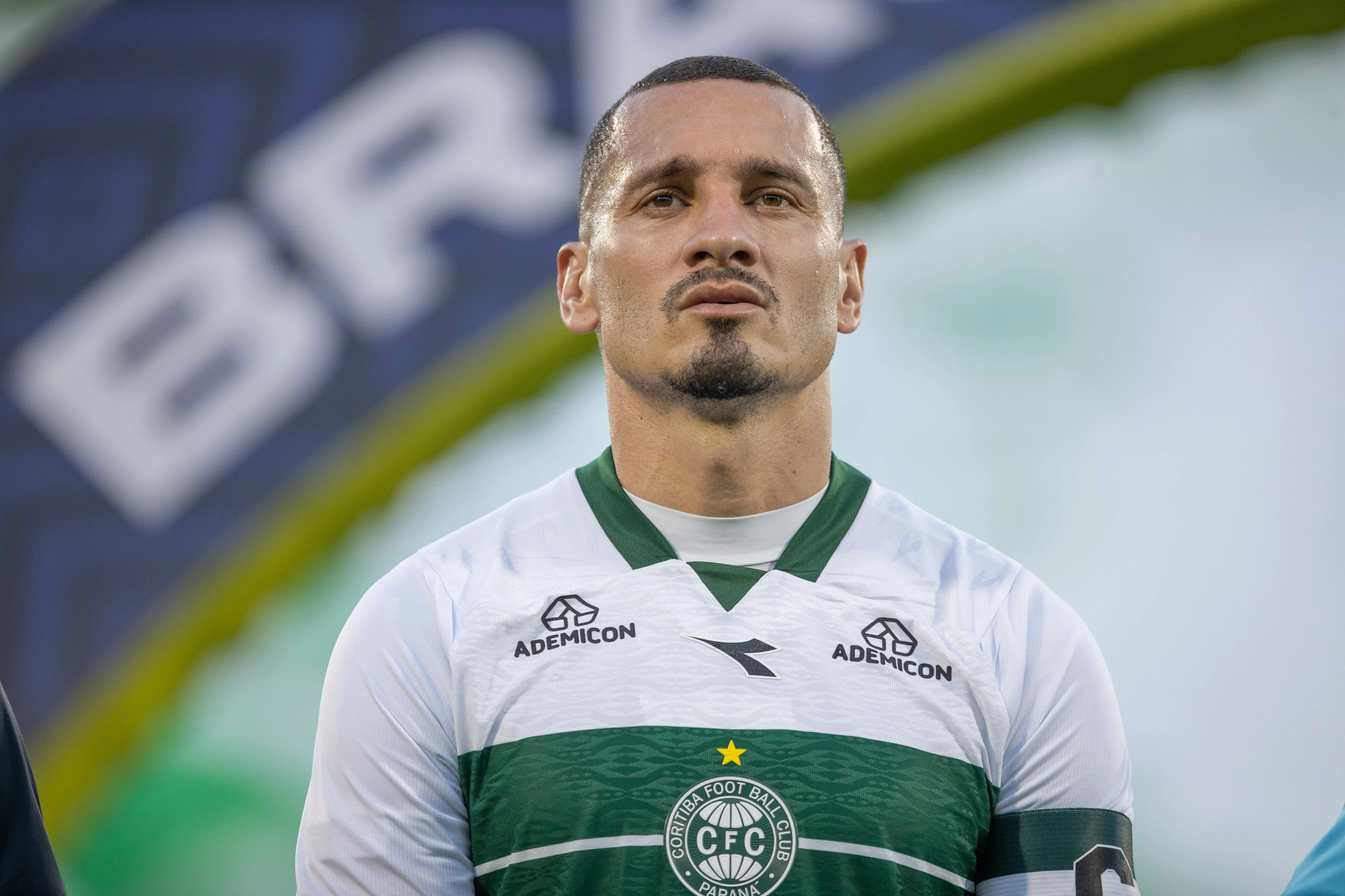 SC – CHAPECO – 11/02/2026 – BRASILEIRO A 2026, CHAPECOENSE X CORITIBA – Maicon jogador do Coritiba durante partida contra o Chapecoense no estadio Arena Conda pelo campeonato Brasileiro A 2026. Foto: Liamara Polli/AGIF