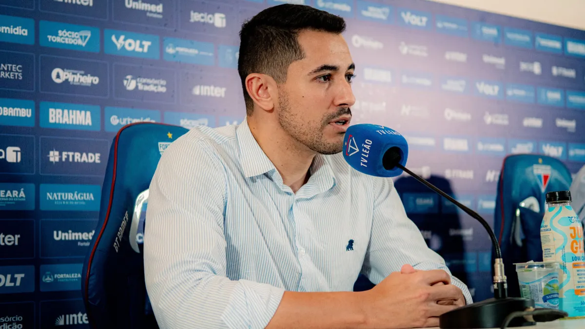 Pedro Martins, CEO do Fortaleza. Foto: Mateus Lotif/Fortaleza