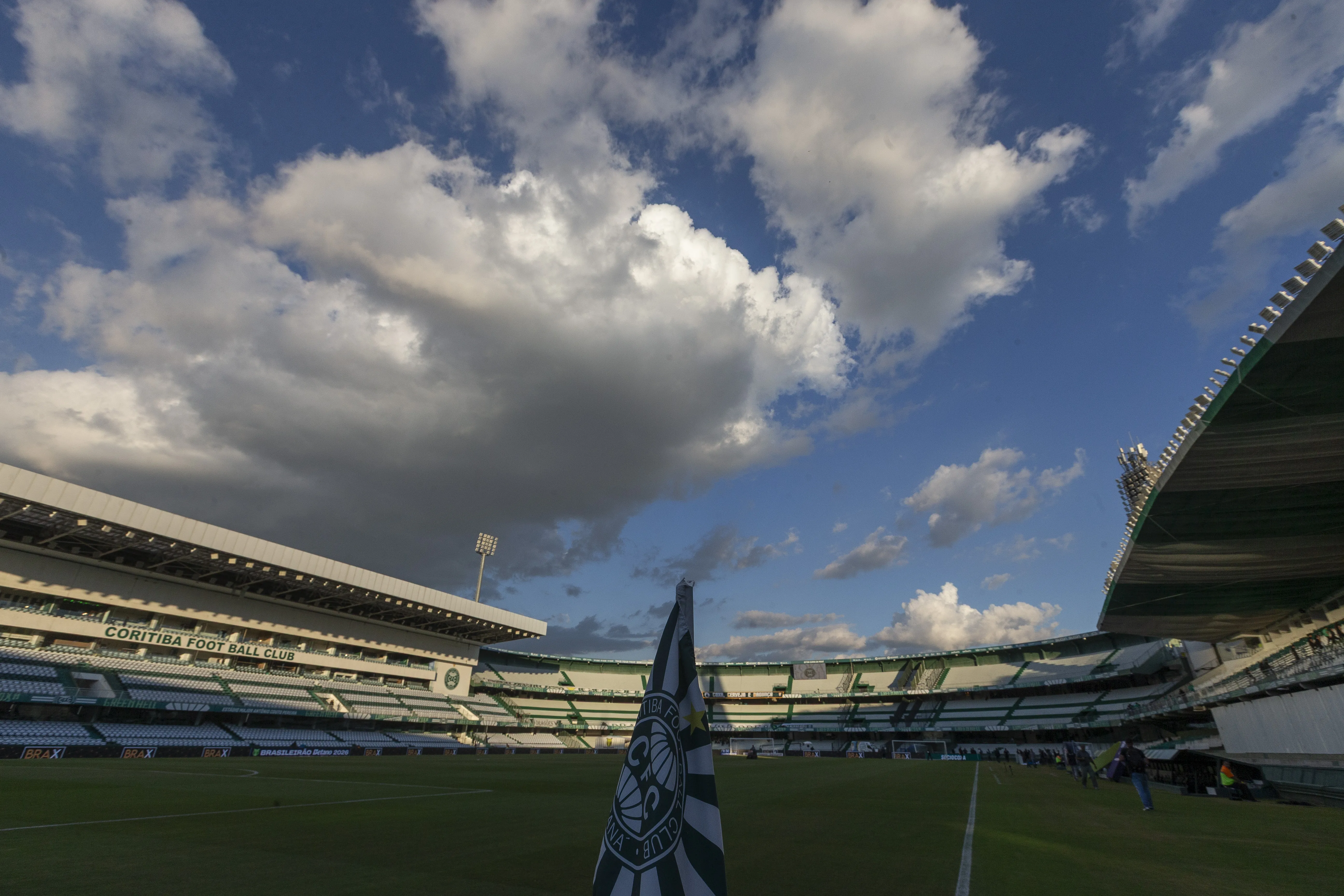 PR – CURITIBA – 04/04/2026 – BRASILEIRO A 2026, CORITIBA X FLUMINENSE – Vista geral do estadio Couto Pereira para partida entre Coritiba e Fluminense pelo campeonato Brasileiro A 2026. Foto: Hedeson Alves/AGIF