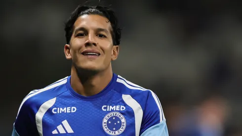 MG - BELO HORIZONTE - 01/04/2026 - BRASILEIRO A 2026, CRUZEIRO X VITORIA - Lucas Romero jogador do Cruzeiro durante aquecimento antes da partida contra o Vitoria no estadio Mineirao pelo campeonato Brasileiro A 2026. Foto: Gilson Lobo/AGIF