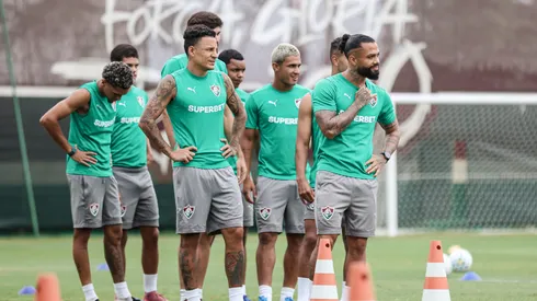 Rio de Janeiro, Barra da Tijuca - 10/04/2026 - CTCC. Fluminense treina esta manhã no CT Carlos Castilho. FOTOS: LUCAS MERÇON / FLUMINENSE F.C