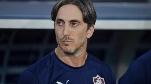 RJ - RIO DE JANEIRO - 18/03/2026 - BRASILEIRO A 2026, VASCO X FLUMINENSE - Luis Zubeldia tecnico do Fluminense durante partida contra o Vasco no estadio Maracana pelo campeonato Brasileiro A 2026. Foto: Thiago Ribeiro/AGIF