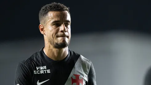 Coutinho jogador do Vasco durante partida contra o Volta Redonda no estádio São Januário pelo campeonato Carioca 2026. Foto: Jorge Rodrigues/AGIF