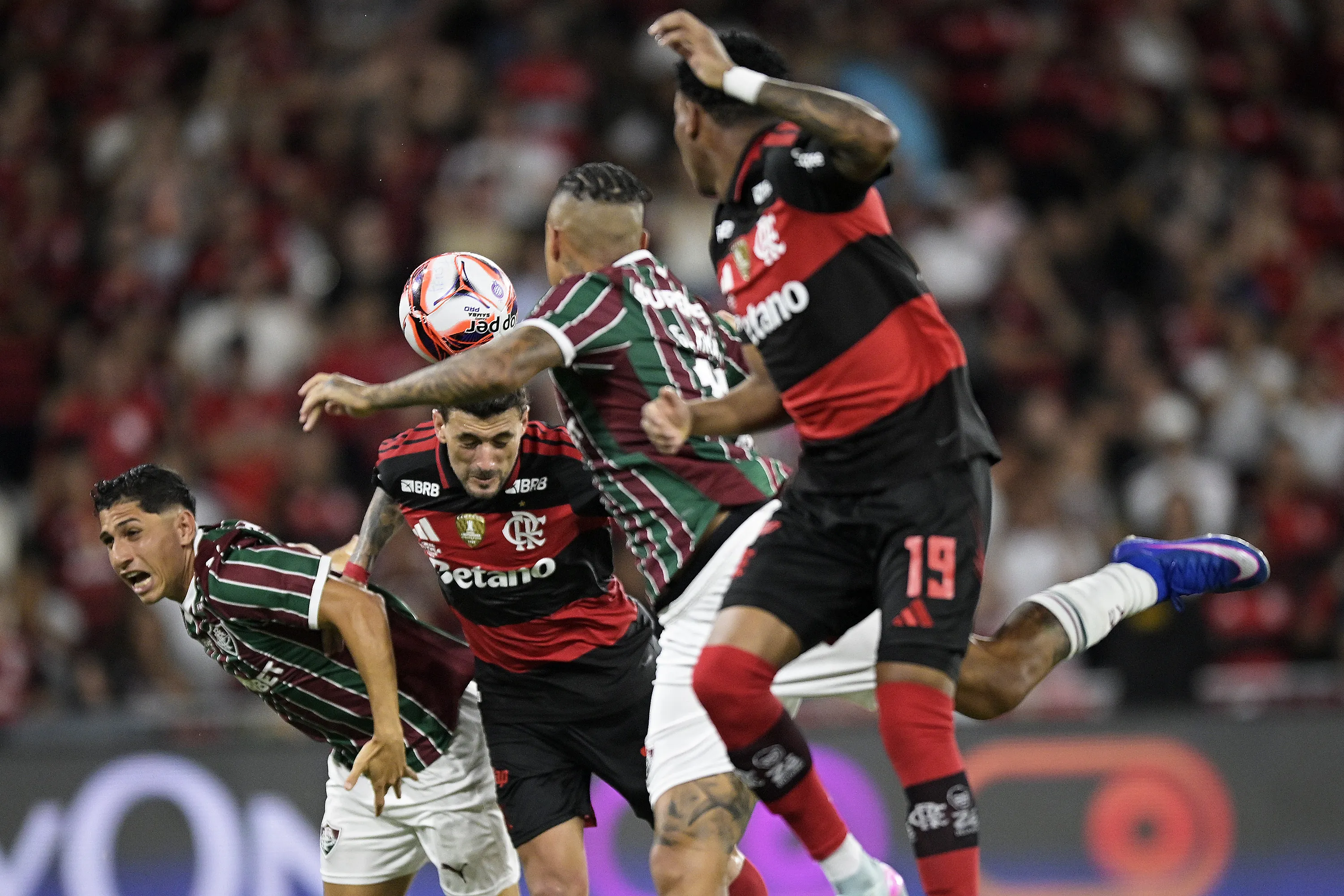 Fluminense x Flamengo no Maracanã pelo Campeonato Carioca 2026 – Foto: Alexandre Loureiro/AGIF.
