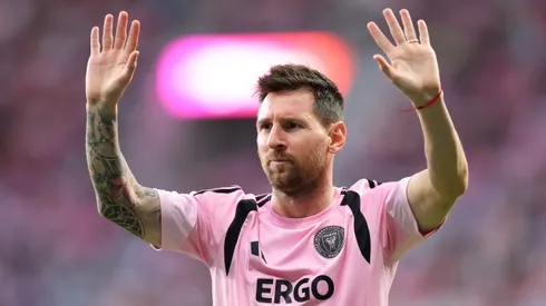 Messi em campo pela Inter Miami. (Photo by Megan Briggs/Getty Images)