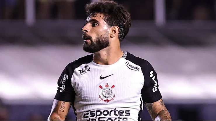 Yuri Alberto durante confronto contra o Bahia no Brasileirão de 2026.
