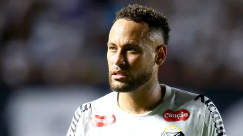 Neymar jogador do Santos durante partida contra o Atletico-MG no estadio Vila Belmiro pelo campeonato Brasileiro A 2026. Foto: Mauricio De Souza/AGIF