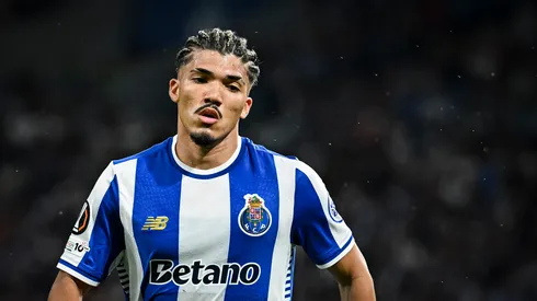 William Gomes of FC Porto in action during the UEFA Europa League 2025/26 Quarter-Final Leg One match between FC Porto and Nottingham Forest FC at Estadio do Dragao on April 9, 2026 in Porto, Portugal. (Photo by Octavio Passos/Getty Images)