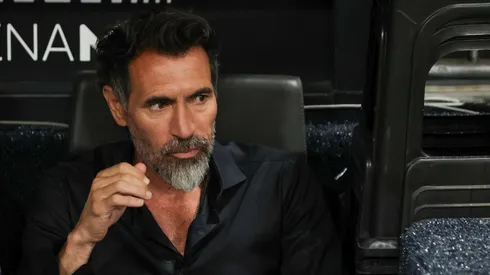 Eduardo Domínguez técnico do Atlético-MG durante partida contra o São Paulo no estádio Arena MRV pelo campeonato Brasileiro A 2025. Foto: Gilson Lobo/AGIF