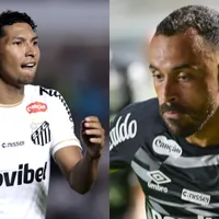 Cuca abre o jogo sobre disputa entre Rony e Moisés no Santos