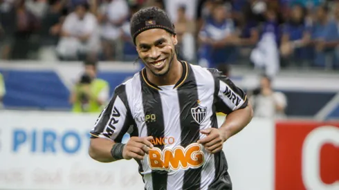 Ronaldinho Gaucho. Cruzeiro x Atletico-MG pela final do Campeonato Mineiro 2013 no Estadio Mineirao 19 de Maio de 2013, Belo Horizonte, Minas Gerais, Brasil. Foto: Bruno Cantini/AGIF