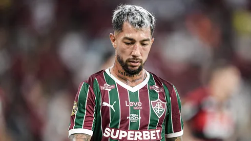 Lucho Acosta, meia do Fluminense. Foto: Thiago Ribeiro/AGIF