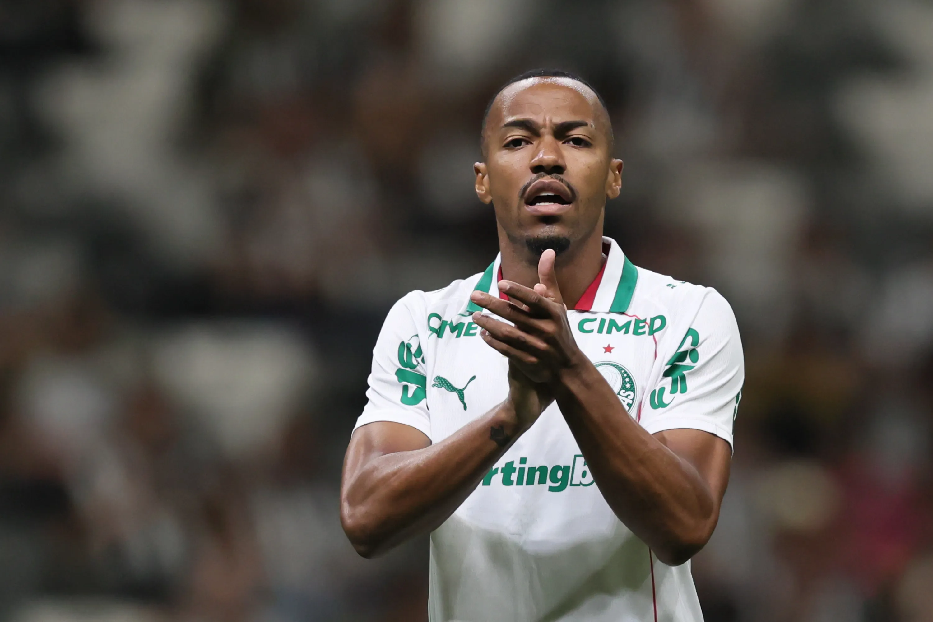 MG – BELO HORIZONTE – 28/01/2026 – BRASILEIRO A 2026, ATLETICO X PALMEIRAS – Marlon Freitas jogador do Palmeiras durante partida contra o Atletico no estadio Arena MRV pelo campeonato Brasileiro A 2026. Foto: Gilson Lobo/AGIF